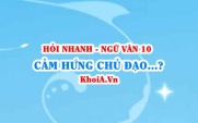 Cảm hứng chủ đạo trong sử thi? Bối cảnh lịch sử, văn hóa?...